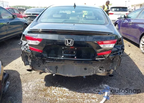 2022 Honda Accord Sport из США, поврежденный, VIN 1HGCV1F39NA064143